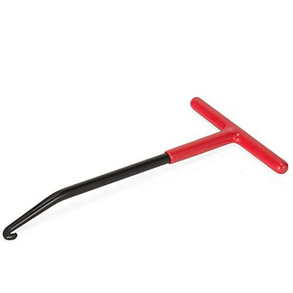 Brake Spring Hook Exhaust Pipe Spring Hook Puller Tool Spring Pull T-Hook for Vehicle Springs Removal and Installation 