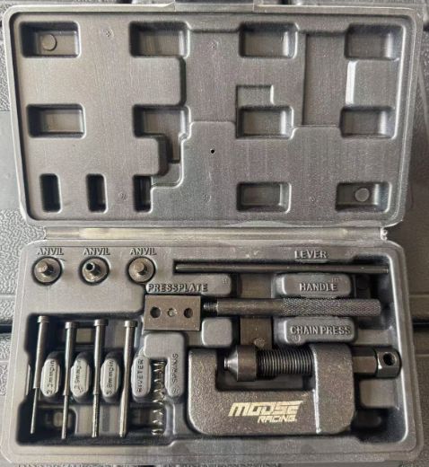 Motorcycle Chain Breaker and Riveting Tool Kit NC-6026H