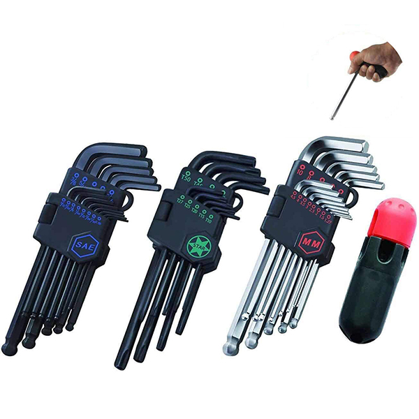 36pcs Hex Key Allen Wrench Set