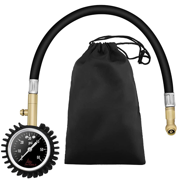 Instrumented Tube Tire pressure gauge