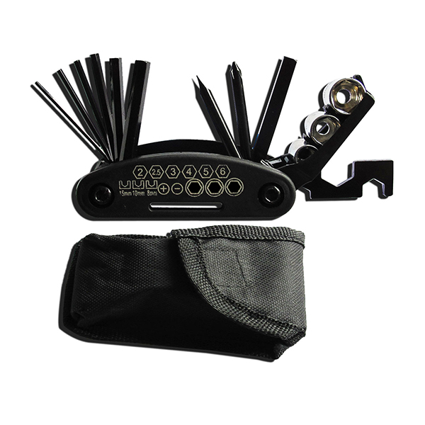 15 in 1 Multi Functional Bicycle Repair Tool Set