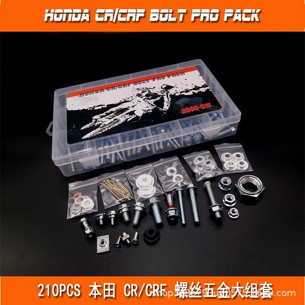 210PCS HONDA CR/CRF Bolt Pro Pack   5022H