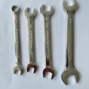 high-carbon steel Double-end spanner British system 5/8-11/16