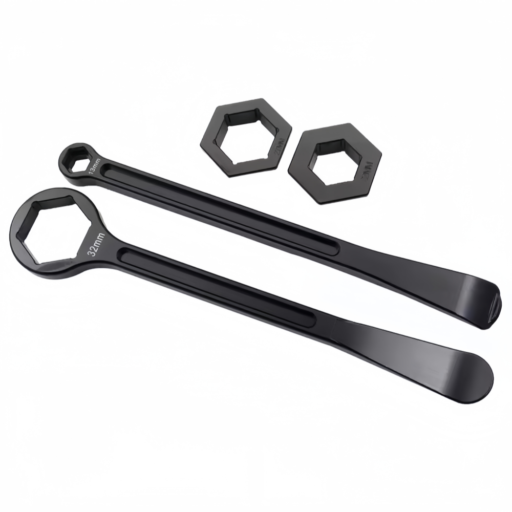 Tire Combo Lever Set Metric Kit fits: 32mm, 27mm 22mm axles. 10mm, 12mm   NC-6237A