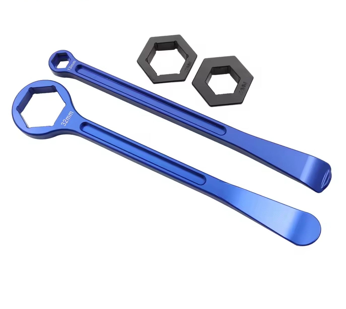 Tire Combo Lever Set Metric Kit fits: 32mm, 27mm 22mm axles. 10mm, 12mm   NC-6237B