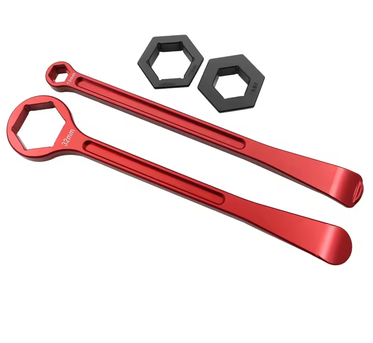 Tire Combo Lever Set Metric Kit fits: 32mm, 27mm 22mm axles. 10mm, 12mm   NC-6237C