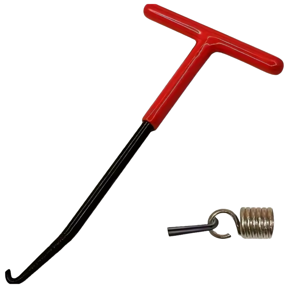 Motorcycle Exhaust Spring Hook T Shaped Handle Exhaust Pipe Spring Puller Installer Hooks Repair Tool for Springs RemovalNC-6001R