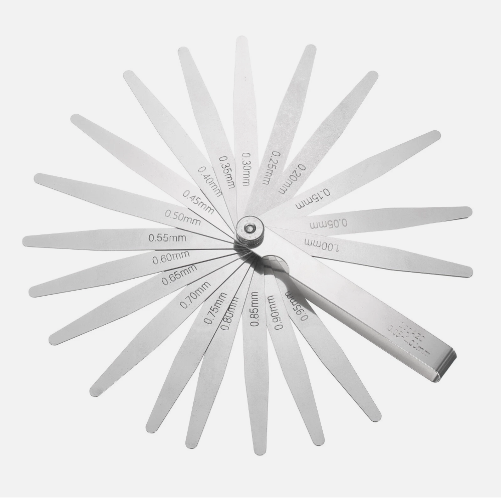 Metric Thickness Feeler Gauge 0.05-1.0mm 20 Blades  NC-6076